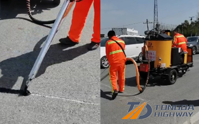 tdzx200 road crack sealing machine 6